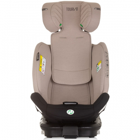 Scaun auto Chipolino Tourino I-Size 40-150 cm macadamia cu sistem Isofix [10]
