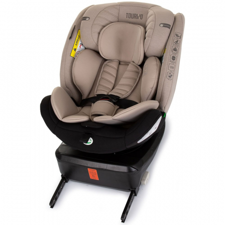 Scaun auto Chipolino Tourino I-Size 40-150 cm macadamia cu sistem Isofix [11]