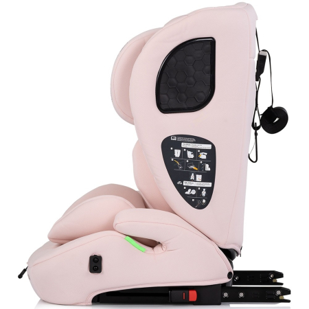 Scaun auto Chipolino Tycoon Iso I-Size 76-150 cm cu sistem Isofix pink marshmallow [3]