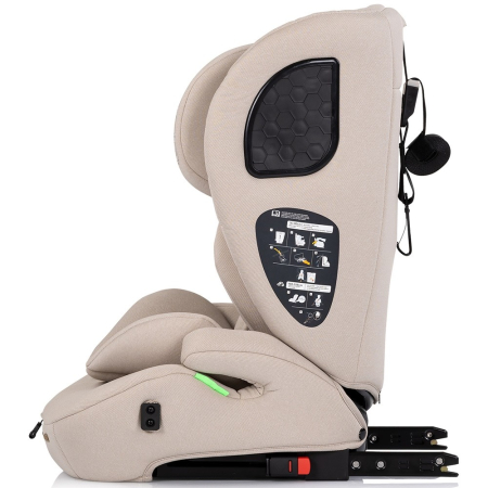 Scaun auto Chipolino Tycoon Iso I-Size 76-150 cm cu sistem Isofix tiramisu [3]