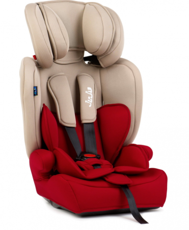 Pentru bebe - Scaun Auto Juju Safe Rider, Bej-Bordo