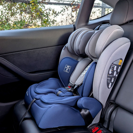 Scaun Auto Juju Safe Rider i-Size, Gri-Bleumarin [1]