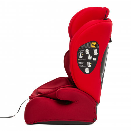 Scaun Auto Juju Safe Rider i-Size, Rosu-Bordo [3]