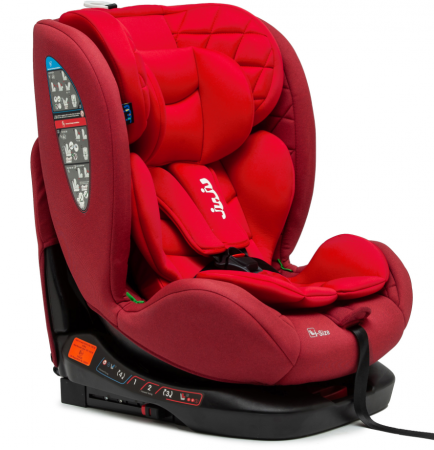 Scaun si scoica auto - Scaun Auto Juju Total 360 i-Size, Rosu