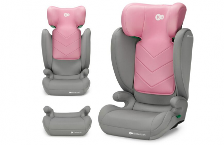 Pentru bebe - SCAUN AUTO KINDERKRAFT I-SPARK, I-SIZE 100-150 CM, PINK