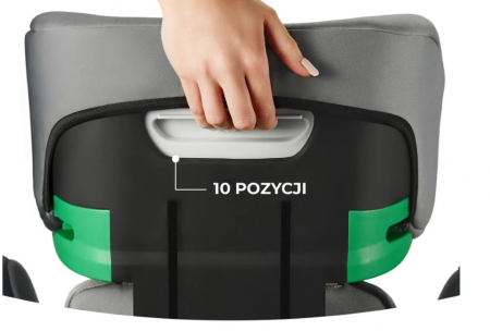 SCAUN AUTO KINDERKRAFT I-SPARK, I-SIZE 100-150 CM, PINK [5]