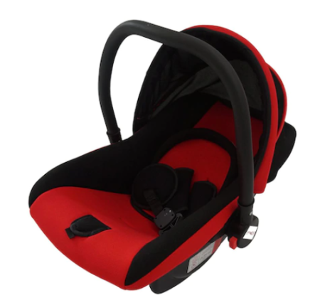 Scaun si scoica auto - Scaun Auto ,Pernita reductoare,Centura de prindere in 5 puncte,rosu