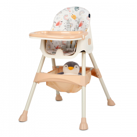 Scaun de masa 2 in 1 Juju Eat&Smile, Birds [3]