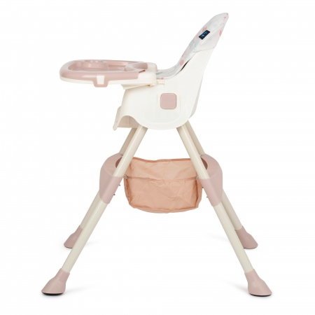 Scaun de masa 2 in 1 Juju Eat&Smile, Pink-Elephants [3]