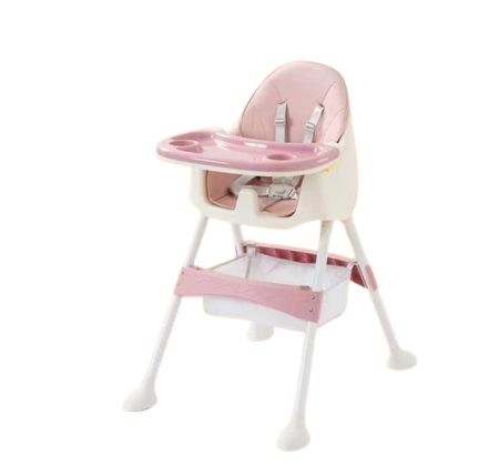 Scaun de Masa 2 in1 Bubu-Still®, 6-36 Luni, Multifunctional ,Tavita si Husa Detasabile si Lavabile, Centura de Siguranta 5 Puncte, Ajustabil pe Inaltime,  Picioare Antiderapante [6]