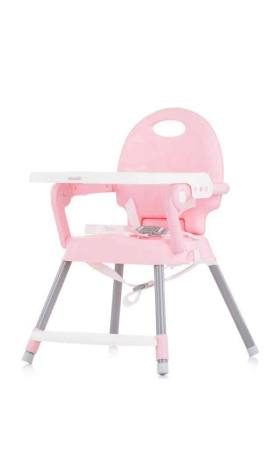 Scaun de masa 3 in 1 pentru copii, Bubu-Still, roz [4]