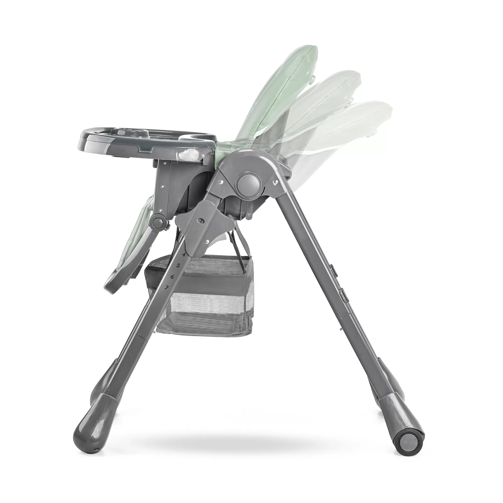 Scaun de masa bebe KinderKraft Tastee, pliabil, reglabil, 8.2kg [2]