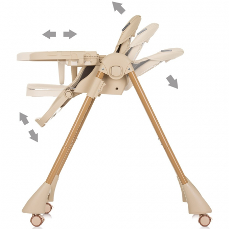 Scaun de masa Chipolino Candy Shop macadamia [4]