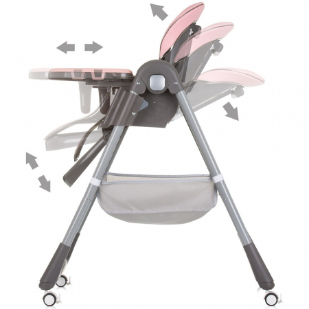 Scaun de masa Chipolino First Spoon flamingo [5]