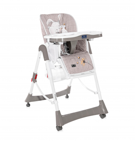 Pentru bebe - Scaun de masa, Gusto, reglabil, Beige Daisy