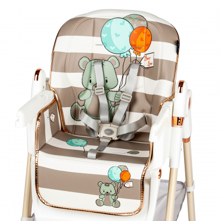 Scaun de masa Juju Eat&Fun, Brown Bear [1]