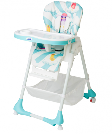 Pentru bebe - Scaun de masa Juju Eat&Joy, Happy Birds