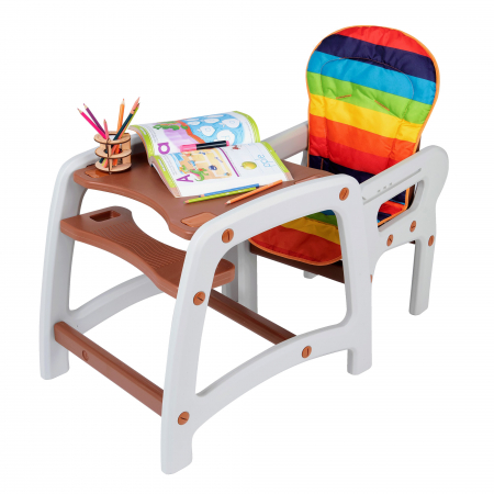 Scaun de masa Juju Eat&Play, Maro [7]