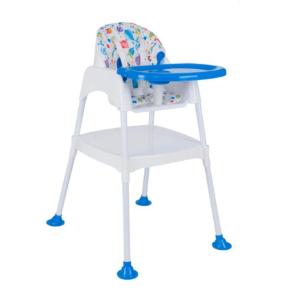 Scaun de masa - Scaun de masa,multifunctional,2 in 1,albastru