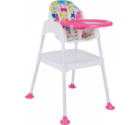 Scaun de masa - Scaun de masa,multifunctional,2 in 1,roz