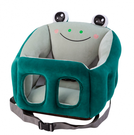 Scaun de masa - Scaun inaltator de masa, din plus, model animalut, verde