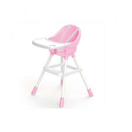 Scaun de masa - Scaunel Cu Masuta Pentru Bebe, Roz, 90x70x60 Cm - Dolu
