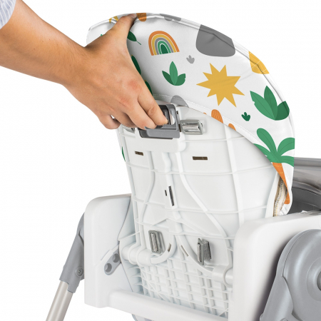 Scaunel Cu Masuta, Pentru Bebelusi, Deluxe, Reglabil si cu pozitie de hranire la biberon, 105x87x61 Cm [3]