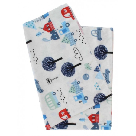 Bluze si pulovere - Scutec bebelusi, 75x75 cm, masinute