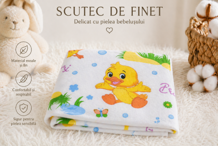 Scutece - Scutec din finet, Fabricatie Romania, Model Ratuste