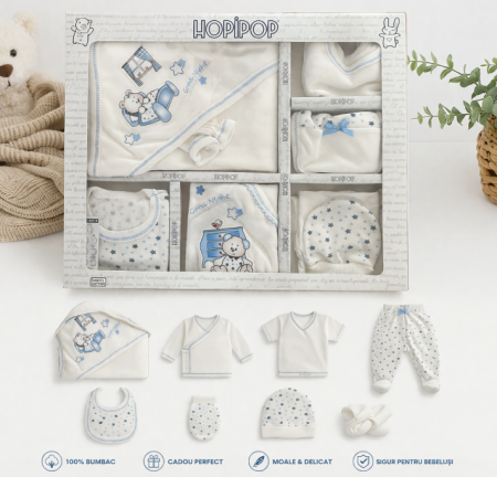 Set nou nascut - Set 10 piese,micii ursuleti