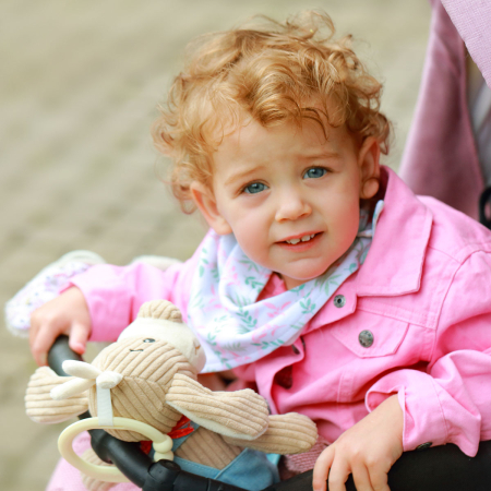 Set 2 bucati barbita, esarfa bumbac Babyono 2 in 1 Frunza [1]