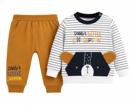 Costumase - Set 2 piese pentru bebeluși, Campionul tatii