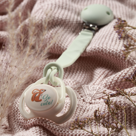 Set 2 Suzete simetrice din silicon 6-18 luni, Babyono [9]