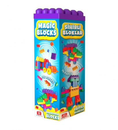 Set 38 piese tip lego, multicolore [2]