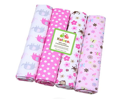 Scutece - Set 4 scutece model animalute