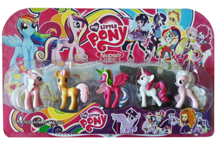 Figurine - Set 5 figurine My Little Pony