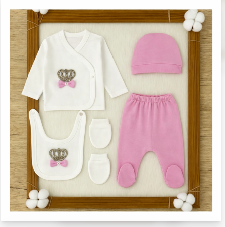 Costumase toamna-iarna - Set 5 piese bebelus, Roberta