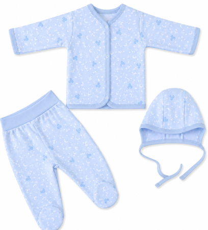 Costumase - Set 5 piese, Bumbac 100%, Tip Mickey