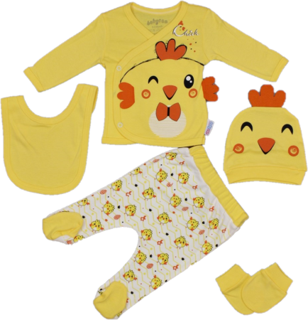 Costumase toamna-iarna - Set 5 piese haine bebe,0-3 luni puisor mic