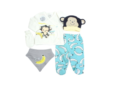 Costumase toamna-iarna - Set 5 piese,maimutica