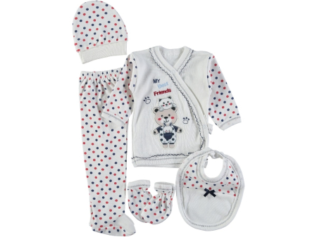 Set nou nascut - Set 5 piese nou nascut,cod99