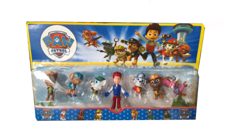 Figurine - Set 7 figurine Paw Patrol