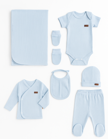 Set 7 piese, trusou, Bumbac pieptanat [1]