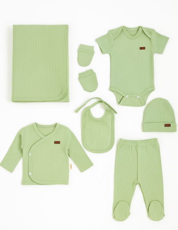 Set 7 piese, trusou, Bumbac pieptanat [1]