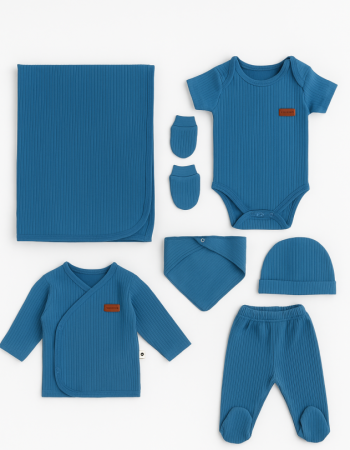 Set 7 piese, trusou, Bumbac pieptanat [1]