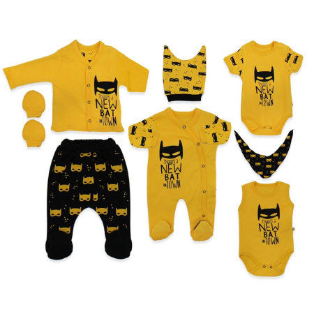 Costumase toamna-iarna - Set 8 piese hainute bebe, Batman