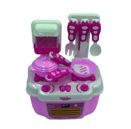 Jucarii role-play copii - Set aragaz cu accesorii bucatarie