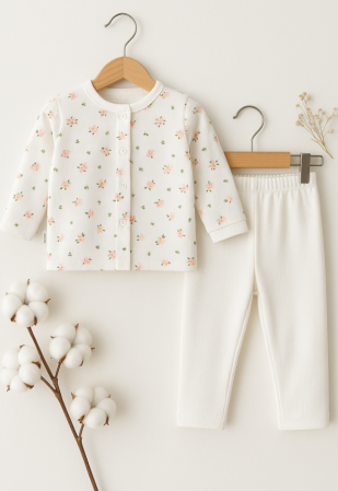 Set Bebelus, Imprimat, Floricele [1]