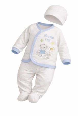 Set nou nascut - Set bebeluși, 3 piese, Baby Bear, 0-3 luni