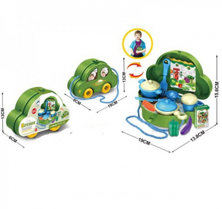 Set jucarii, de voiaj, in gentuta, piese multiple [2]